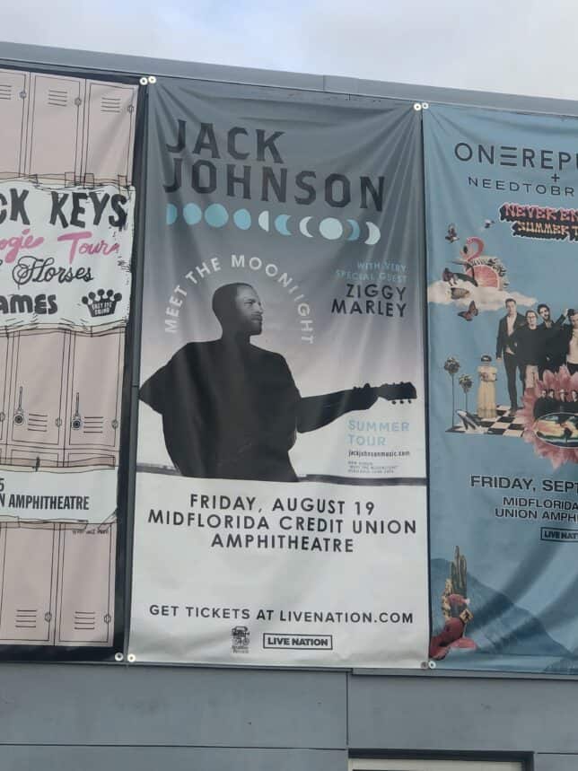 Jack John Poster for Meet the Moonlight Tour in Tampa Florida