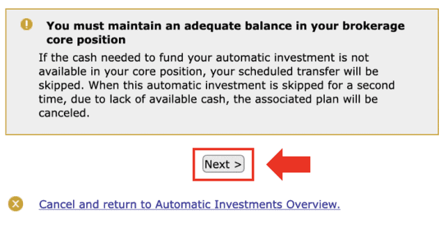 Automatic Fidelity Investing
Set Up Automatic Investments Form