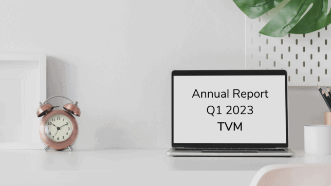 TVM Financial Update - Q1 2023